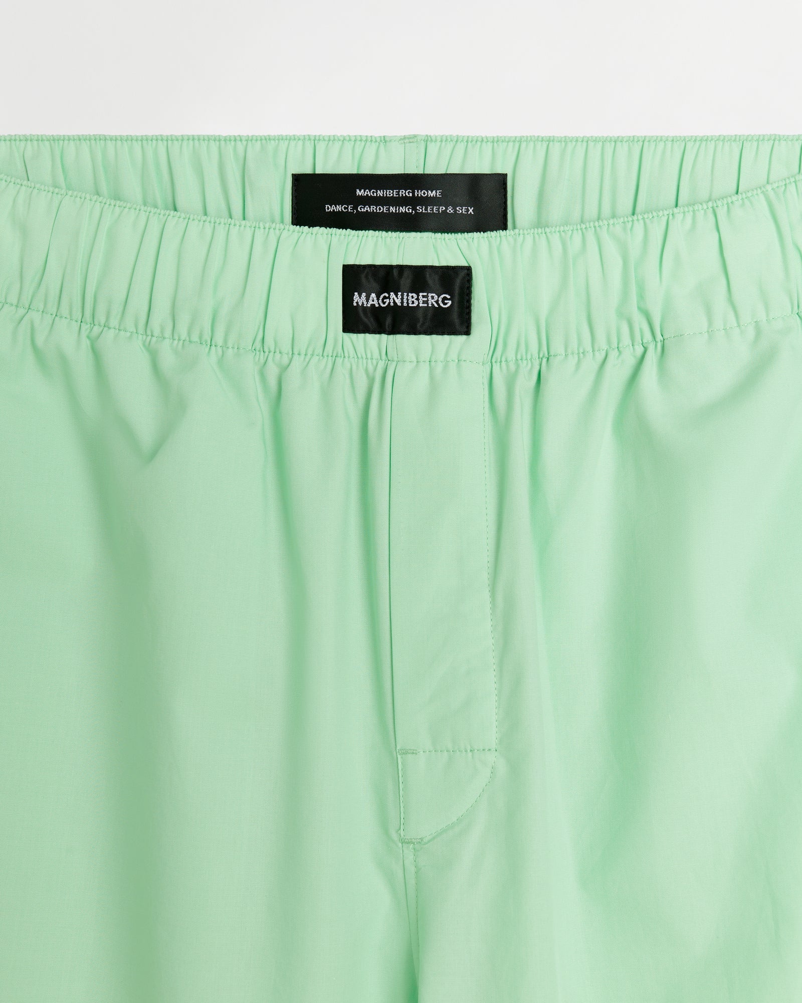 Dolce pants | Pale green Poplin